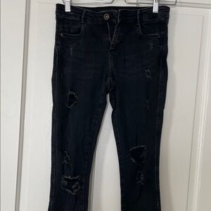 Zara Trafaluc Black Denim Pants